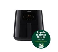 PHILIPS HD9270/90 - Airfryer XL - Friteuse sans huile - 1,2kg - Technologie Rapid Air - Interface digital - 7 préréglages - Noir