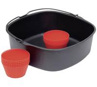 Philips Accessoire pour Airfryer HD9945/01 Kit cuisson, format XL