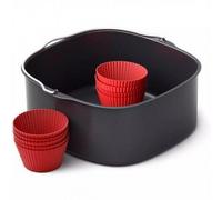 Philips HD9957 Kit Moule à Gâteau Four 2.5LT Et 9 Silicone pour Friteuse Air