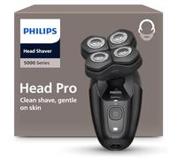 Philips Head Shaver Pro 5000 Series - Rasoir pour la tête pour hommes et femmes, tête flexible à 360° et lames ComfortCut pour un rasage efficace tout en douceur pour la peau, modèle HS5980/15