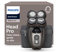 Philips Head Shaver Pro 9000 Series - Rasoir pour la tête d'hommes et femmes, tête flexible 360°, lames ComfortCut, rasage efficace tout en douceur pour la peau, idéal en cadeau, modèle HS9980/15