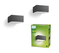 Philips Hedgehog Applique murale, lot de 2, E27, 8721103038098,