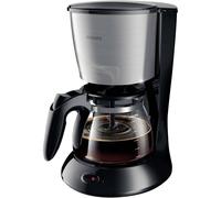 Philips Home Daily Collection HD7462/20 Cafetière noir, métal Nombre de tasse=15 verseuse en verre