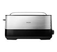 Philips Home HD2692/90 Viva Grille-pain à fente large acier inoxydable, noir