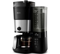 Philips Home HD7900/01 Cafetière noir, argent Nombre de tasse=10 avec broyeur, minuteur, fonction de conservation de la chaleur