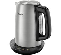 Philips Home HD9359/90 Avance Bouilloire acier inoxydable, noir Contenance: 1.7