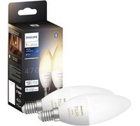 Philips Hue Ampoule à LED (extension) 871951435673300 CEE: G (A - G) Hue White Amb. Doppelpack 2x470lm E14 5.2 W de blanc chaud à blanc froid CEE: G (A - G)