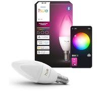 Philips Hue Ampoule Flamme White & Color Ambiance B39 Culot E14, Pack de 1