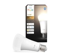 Philips Hue Ampoule LED connectée A67, Lumière blanche chaude 2700 K, Culot E27, 13,5 W, 1600 lumens, Intensité variable, Compatible avec Alexa, Google Assistant et Apple Home, pack de 1