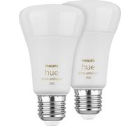 Philips Hue Ampoule LED E27 Lot de 2 8W 800lm White Ambiance