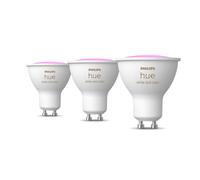 Pack PHILIPS Pack de 3 ampoules 4.3W GU10 White&Color