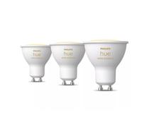 Philips Hue Ampoule LED White Ambiance GU10 400 lm Pack de 3 Bluetooth Alexa Google Assistant
