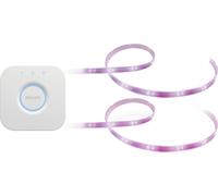 Philips Hue Bande LED, Bande LED (extension), Centrale 70342400+70344800+871951434262000 2x Lightstrip Plus + Hue Bridge LE