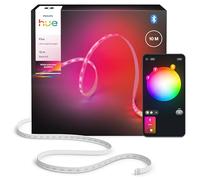 Philips Hue Bande LED OmniGlow Micro 10 mètres,4500 lm, Ambiance et couleur vive, Ruban LED lumineux flexible et découpable pour intérieur, Contrôle via l'application et par commande vocale