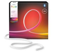 Philips Hue Bande LED OmniGlow Micro 5 mètres, 4500 lm, Ambiance et couleur vive, Ruban LED lumineux flexible et découpable pour intérieur, Contrôle via l'application et par commande vocale