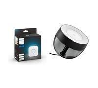 Philips Hue Bridge + Lampe à poser Iris noire