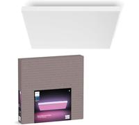 Philips Hue Plafonnier Datura – panneau LED 60×60 cm, blanc et couleur, Bluetooth, commande vocale