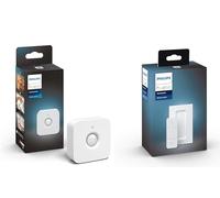 Philips Hue Détecteur de Mouvement Motion Sensor + 2x Dim Switch Télécommande Nomade Variateur de Lumière