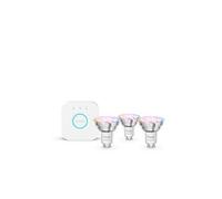 Kit de 3 ampoules connectées Philips Hue E 806 A60 E27 EU Blanc et couleur