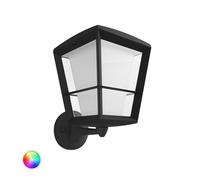 Philips Hue Econic Applique murale LED Lanterne debout noire