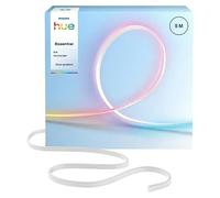 Philips Hue Ruban LED Flux – Chromasync, 1200 lm, éclairage coloré et blanc naturel intense, 5 m