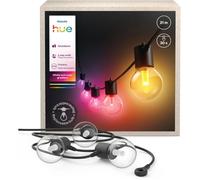 Philips Hue Festavia Globe - Guirlande lumineuse connectée 21 m (30 ampoules) pour extérieur