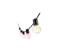Philips Guirlande extérieure Festavia Globe – White & Color Ambiance, 10 ampoules, 7 m
