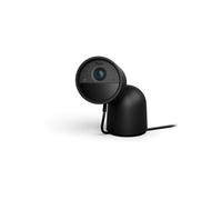 Philips Hue Secure Caméra, résolution vidéo 2k, Notifications, Audio bidirectionnel, intégration Transparente avec Les Lampes Hue, Forme compacte, avec Support élégant, Noire