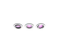 Philips Spots encastrables Hue White & Color Ambiance Centura GU10 Pack de 3