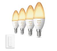 Philips Hue Kit d'extension - White Ambiance - Lampe bougie E14-4 lampe(s)
