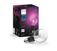 Philips Hue Lightguide G95 Petite ampoule intelligente Globe, lumière blanche et couleur, compatible Bluetooth, commande vocale avec Alexa, Apple Home et Google Assistant