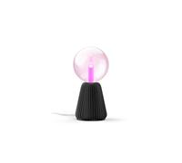 Philips Hue Lightguide Lampadaire 3D imprimé (Noir) | Incl. Hue Lightguide Globe ampoule (G125) - E27 - Blanc/Couleur - Hue White and Color Ambiance