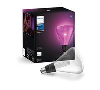 Philips Hue Lightguide Triangle, Ampoule intelligente, lumière blanche et couleur, compatible Bluetooth, contrôle vocal avec Alexa, Apple Home et Google Assistant