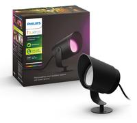 Philips Hue White And Color Ambiance Lily XL Lampe de jardin basse tension LED, noir , Vente d'entrepôt, neuf, emballage d'origine Ce luminaire comporte des modules à LED prémontés de classes énergétiques A A++, A+, A