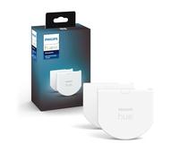 Module d'interrupteur mural - PHILIPS HUE - Pack de 2 - Blanc - Compatible Alexa - Intérieur