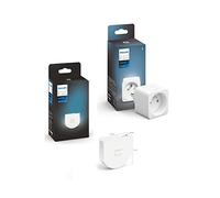 Philips Hue Module d'interrupteur mural + Philips Hue Smart Plug fonctionne avec Alexa, Google Assistant et Apple Homekit