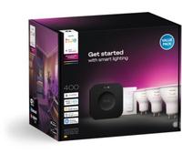 Kit De Démarrage Pro 3 Ampoules Connectées Philips Hue Gu10 Blanc + Variateur Dimmer Switch