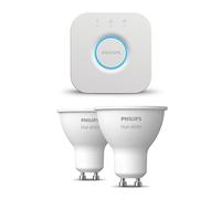 Philips Hue Pack de démarrage - White - GU10-2 Lampes - 1 pont