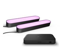 Philips Hue Pack : Sync Box 8k + 2 Barres Lumineuses Play Noires