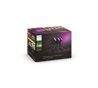 Philips Spot extérieur LED LILY White & Color Ambiance, Kit 3×8W, Anthracite, Alexa/Google/HomeKit