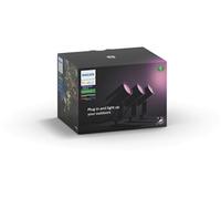 Spot de jardin à LEd, set de base Philips Lighting Hue 1741430P7 Lily LED intégrée 24 W RVBB