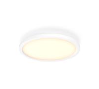 Philips Hue Plafonnier Panneau Lumineux Rond Aurelle Blanc