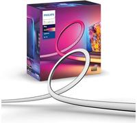 Philips Hue Play, Bande LED Gradient Ambilight pour TV, Écran 75 pouces | LED RGBW, 1230lm, Synchronise Lumière & Écran, Rétroéclairage, Contrôle App, Hue Pont & Boîtier Synchro HDMI non inclus