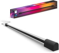 Philips Hue Play, Tube LED RGBW Gradient pour TV et Écran, 75 cm, Noir | Barre LED Blanc & Couleurs, 1100lm, Synchronise Lumière & Écran, Rétroéclairage, Contrôle via App, Hue Sync Box Non inclus