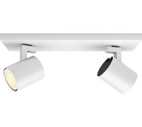 Philips Hue Projecteur de plafond 8720169320475 Runner GU10 8.4 W blanc chaud, blanc neutre, blanc lumière du jour