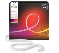 Philips Hue Ruban LED Exterieur Neon, 10 mètres, 1100 lm, Couleurs Vives et Ambiance et Chromasync, Bande LED Extérieur résistante aux intempéries, Basse Tension, Contrôle via Application & Voix