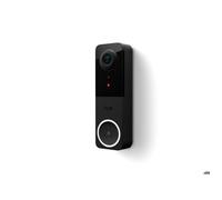 Philips Hue Secure Doorbell Vidéo Filaire - Caméra 2K Noir, Intégration Éclairage Connecté (EU/UK)