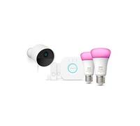 Pack sécurité PHILIPS Hue Secure WCA camera capt ampoules E27