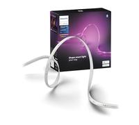Philips Hue Solo LightStrip, Ruban LED, Éclairage Intérieur Connecté, 3m | Bande LED Connectée, Couleurs & Blanc RGBWW, Flexible & Découpable, Contrôle vocal & via App, Kit de base avec ruban et prise