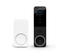 Philips Hue Sonnette Vidéo Sécurisée Filaire et Carillon Intelligent, Résolution 2K, Vue Grand Angle, Détection de Mouvement, Audio Bidirectionnel, Notifications en Temps Réel